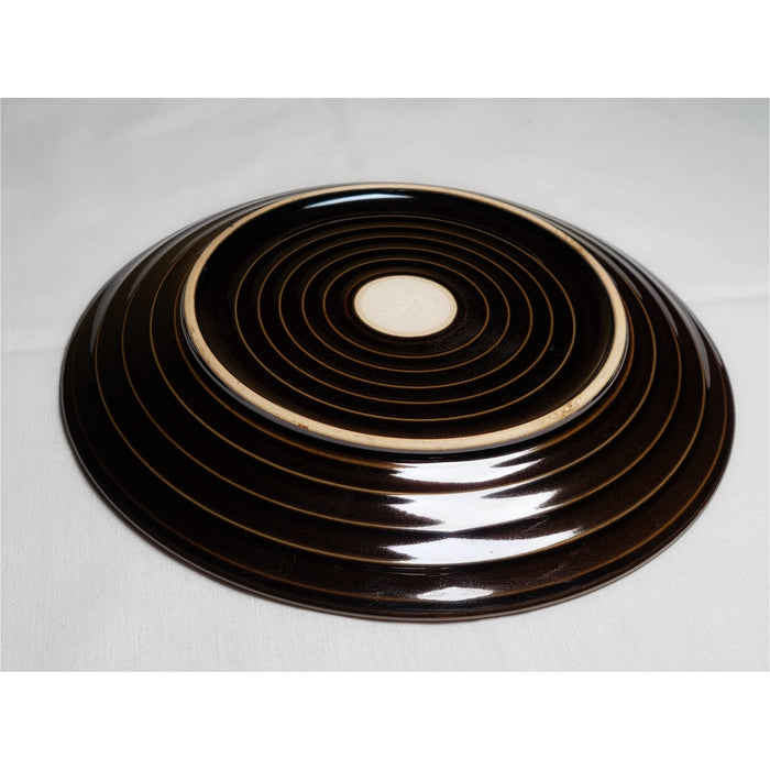 Brown Glossy Glaze 10.5" Dinner Plate - Cherven Tableware Supplies
