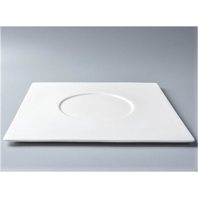 Cherven Tableware,11" inch Modern luxury European Style White Porcelain Plate - Cherven Tableware Supplies